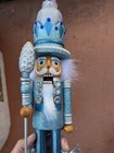 kurt s. adler 18 1/2" TALL HOLLYWOOD SPARKLING BLUE NUTCRACKER by HOLLY ADLER — photo 6