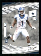 2021 Panini Prestige #268 Kelvin Joseph RC Dallas Cowboys TW4935