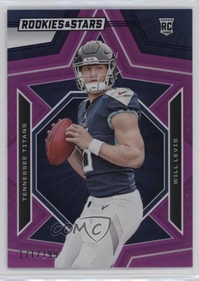 2023 Panini Rookies & Stars Rookies Purple 171/199 Will Levis #197 RC o8g