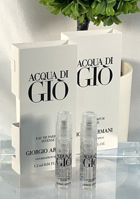 Giorgio Armani Acqua Di Gio (0.04 Oz / 1.2 ML) EDP Intense Spray X 02 Samples  