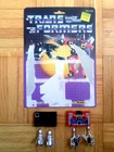 Vintage 1984 G1 Transformers Cassettes Rumble & Ravage Complete W/ Cardback