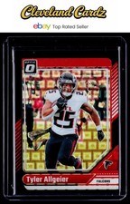 2024 Donruss Optic #9 Tyler Allgeier Black Pandora #/25