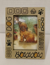 2.5X3.5 Inch Dog Puppies BOWBOW Mini Picture Photo Frame