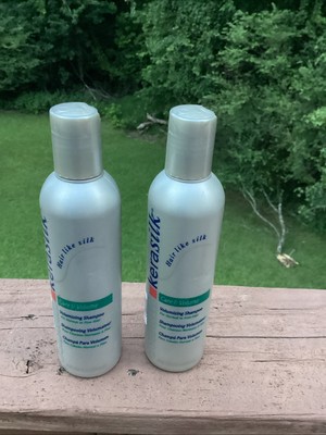 2 Gold Well Kerasilk Care & Volume Volumizing Shampoo For Normal to Fine 8 fl oz