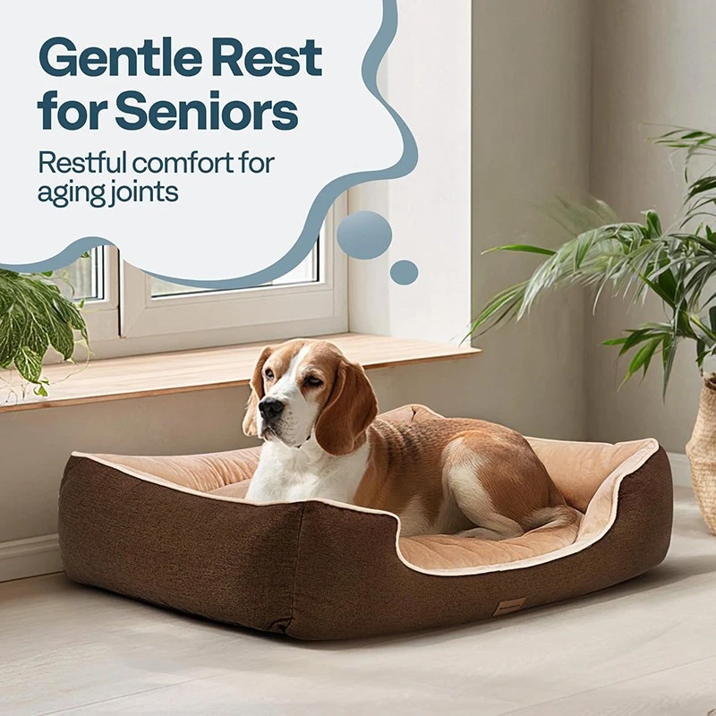 Orthopedic Dog Bed for Small Dogs 36", 2-Sided Cooling & Warming for All Seasons - Image 2 of 4