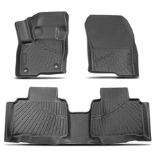 Floor Mats Liners Unique Black TPE fit for Ford Edge All-Weather 2015-2024 2025
