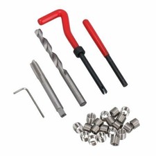 15PC M12 x 1.25 Thread Repair Tool Stainless Helicoil Wire Insert Kit