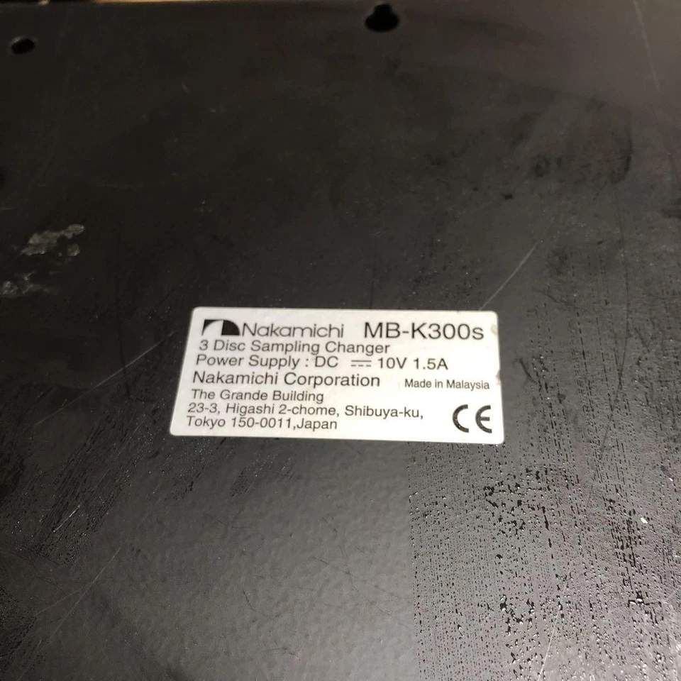 Reproductor de CD Nakamichi Mb-V300S Llave de repuesto Buscador de llaves perdidas Coche Estéreo Foto 3 de 3