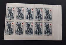 France Carnet Croix rouge 2004 année 1955 1049 neuf luxe ** quelques défauts