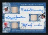 2025 Leaf Lumber 3 Sticks Auto Dark Blue 4/7 Murray Jackson Yastrzemski