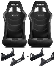 COPPIA SEDILI SPARCO SPRINT+ NERI CON KIT STAFFE OMOLOGATI FIA 2026-2031 RALLY