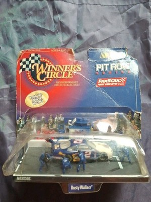WINNER'S CIRCLE NASCAR *PIT ROW SERIES*  RUSTY WALLACE  *ELVIS*