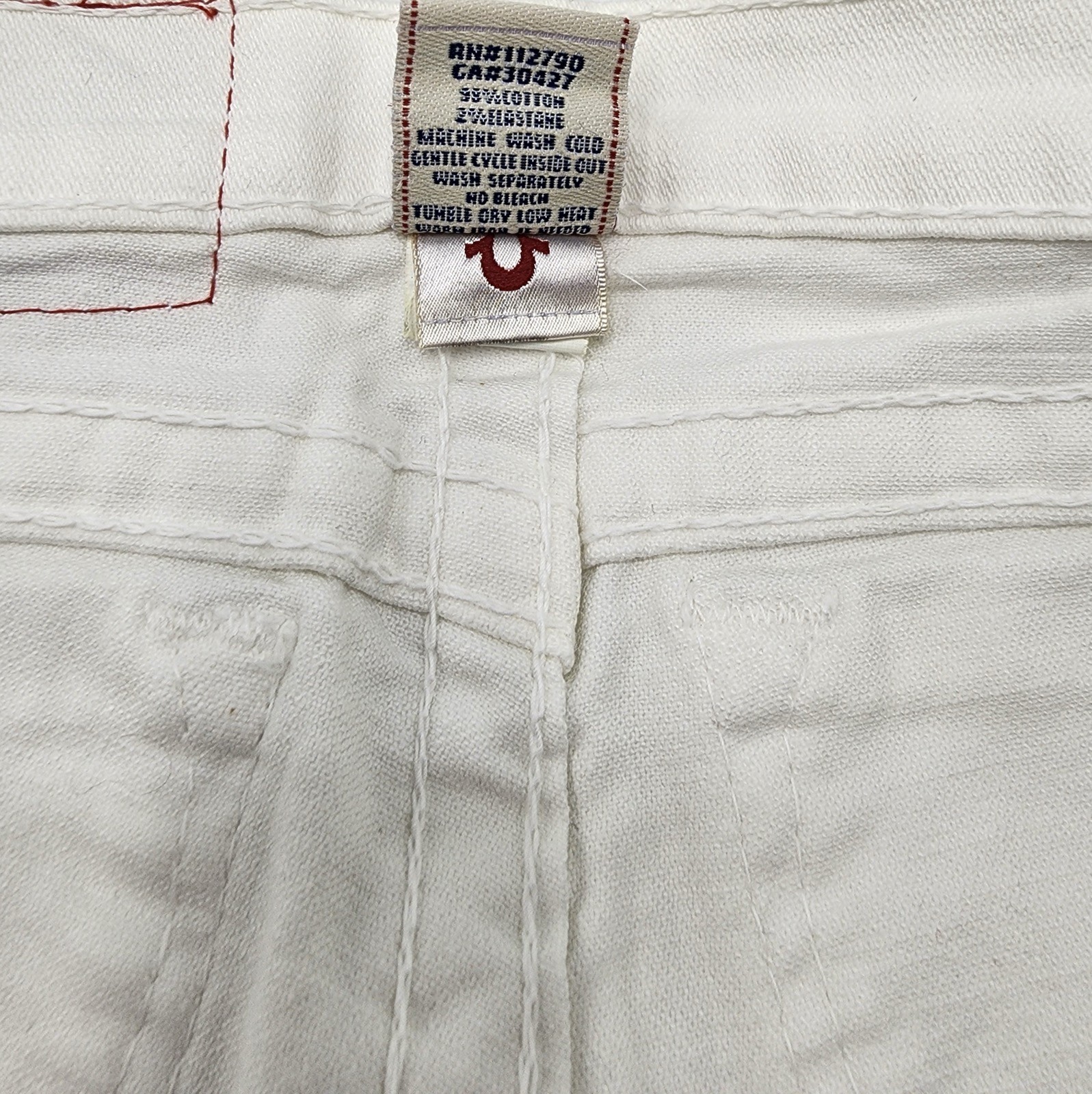 True Religion Girl’s Cotton Blend Cropped Jeans Sz XS 4 Yrs NWT thumbnail 8