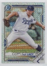 2021 Bowman Chrome Prospects Mega Box Mojo Refractor Asa Lacy #BCP-83 10bz