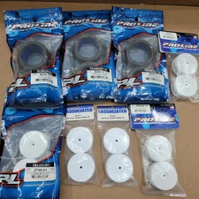 Lot Of New Pro-line Associated Wheels And Tire 12mm Hex