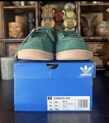 adidas Originals size? Tobacco GORE-TEX Green Suede 70s 80s VTG