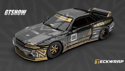 INNO64 x D/STANS Nissan Skyline GT-R32 w/ Carbon Strap VIP