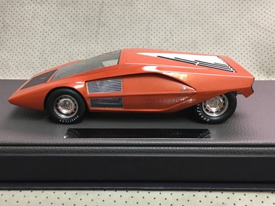 Topmarques 1/18 Lancia Stratos Zero Concept 1970 Orange Mmint Sold