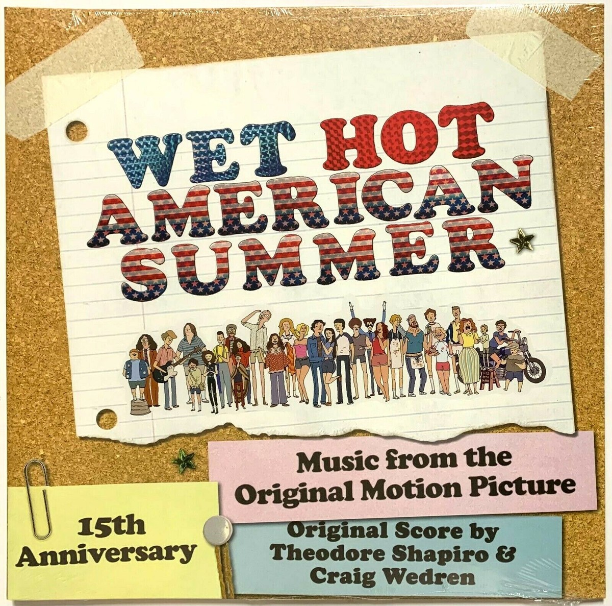 Wet Hot American Summer [Movie Soundtrack] LP Vinyl Record Album