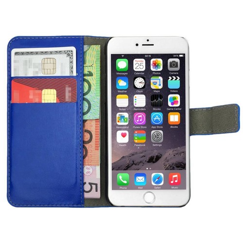 Premium Flip Wallet Case PU Leather Card Slot Cover For iPhone X 8 7 6 5 4 Plus - Picture 4 of 13