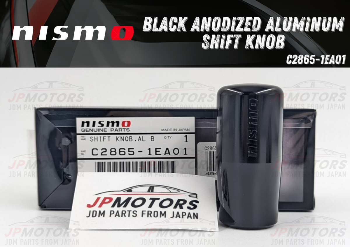 NISMO Nissan Genuine shift knob Gear shift Black anodized
