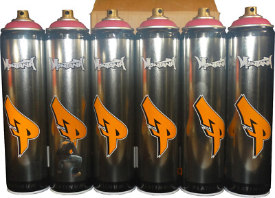 Montana cans 600ml Getting up Platinum Color: Shock Pink