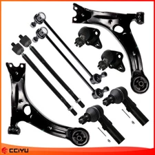 For 2009-2013 Toyota Corolla Matrix Front Lower Control Arm Sway Bar Tie Rod End
