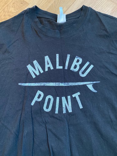 H\u0026M - Black Malibu Point T-shirt 