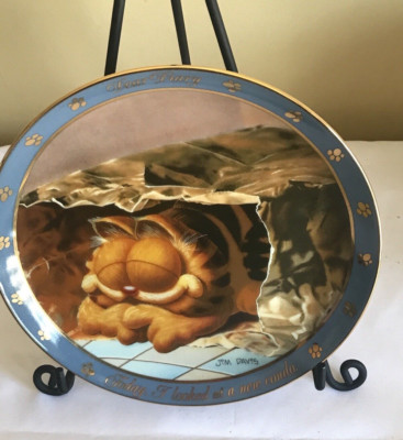Garfield Dear Diary Series Danbury collector plate NEW CONDO C1433 MINT