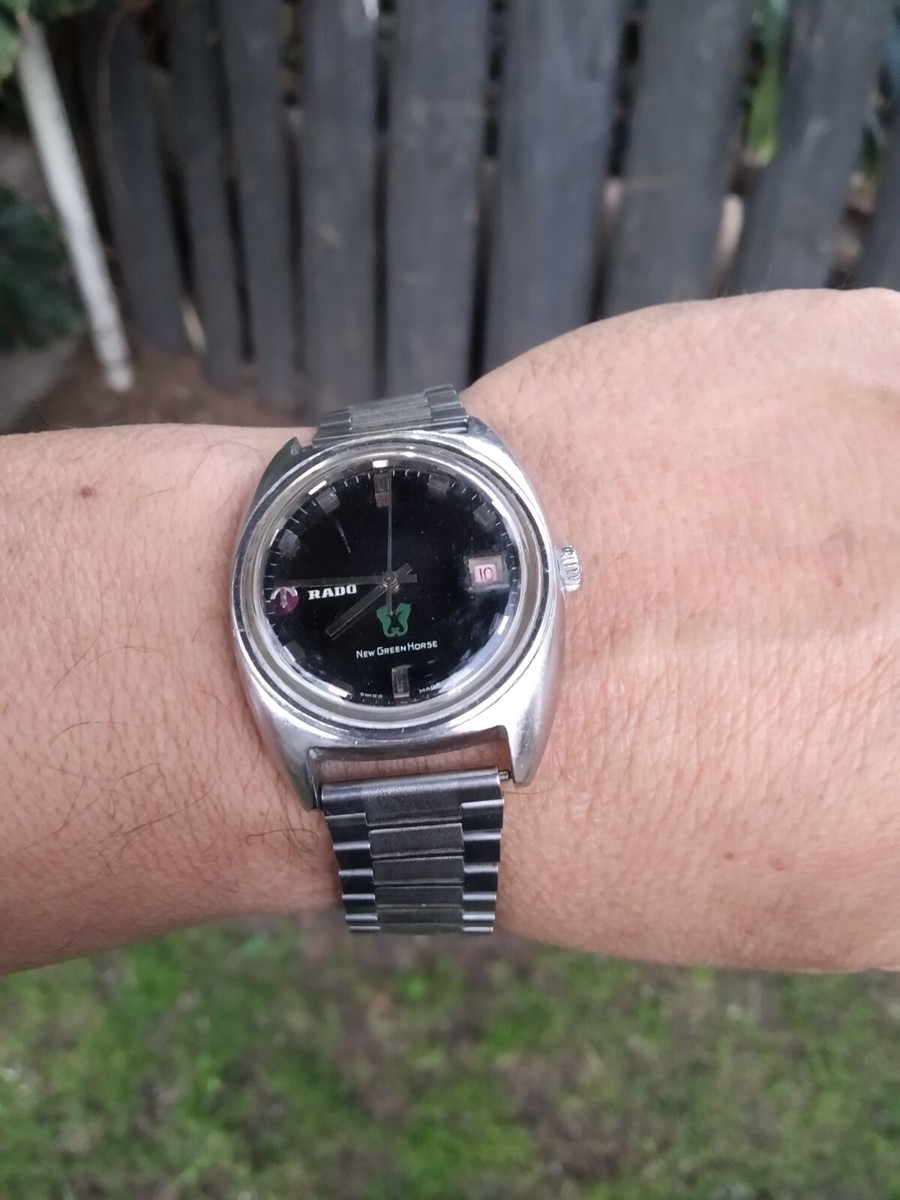 RADO Green Horse 41ジュエル 腕時計 WTS] Vintage Rado Green Horse 41-jewels Swiss made(Serviced