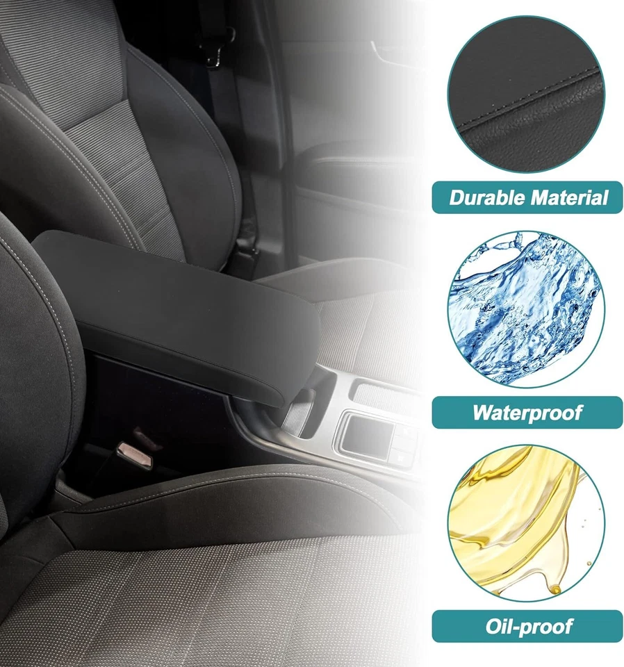 Fit For 2013-2019 Ford Flex Armrest Center Console Lid Cover FA8Z-7406024-AB New Foto 3 de 4