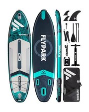 10'8/11'x35'' Fishing/Family Inflatable Paddle Board, Extra Wide SUP Paddlebo...