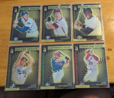 2001 Topps Baseball Golden Anniversary insert singles you pick choice