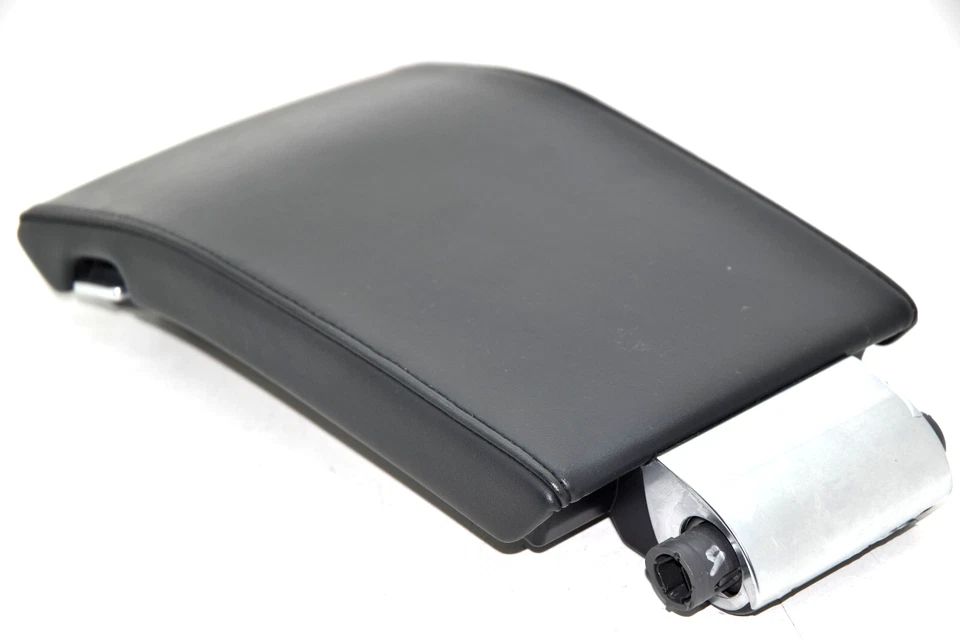 💎 2007-2011 Volvo S80 Black Center Console Leather Lid Armrest Assembly OEM - Image 2 of 4