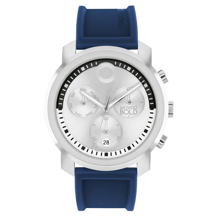 movado blue mens