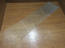 Commercial Ceiling Light Fixture Fluorescent Parabolic Louver 48-in Silver