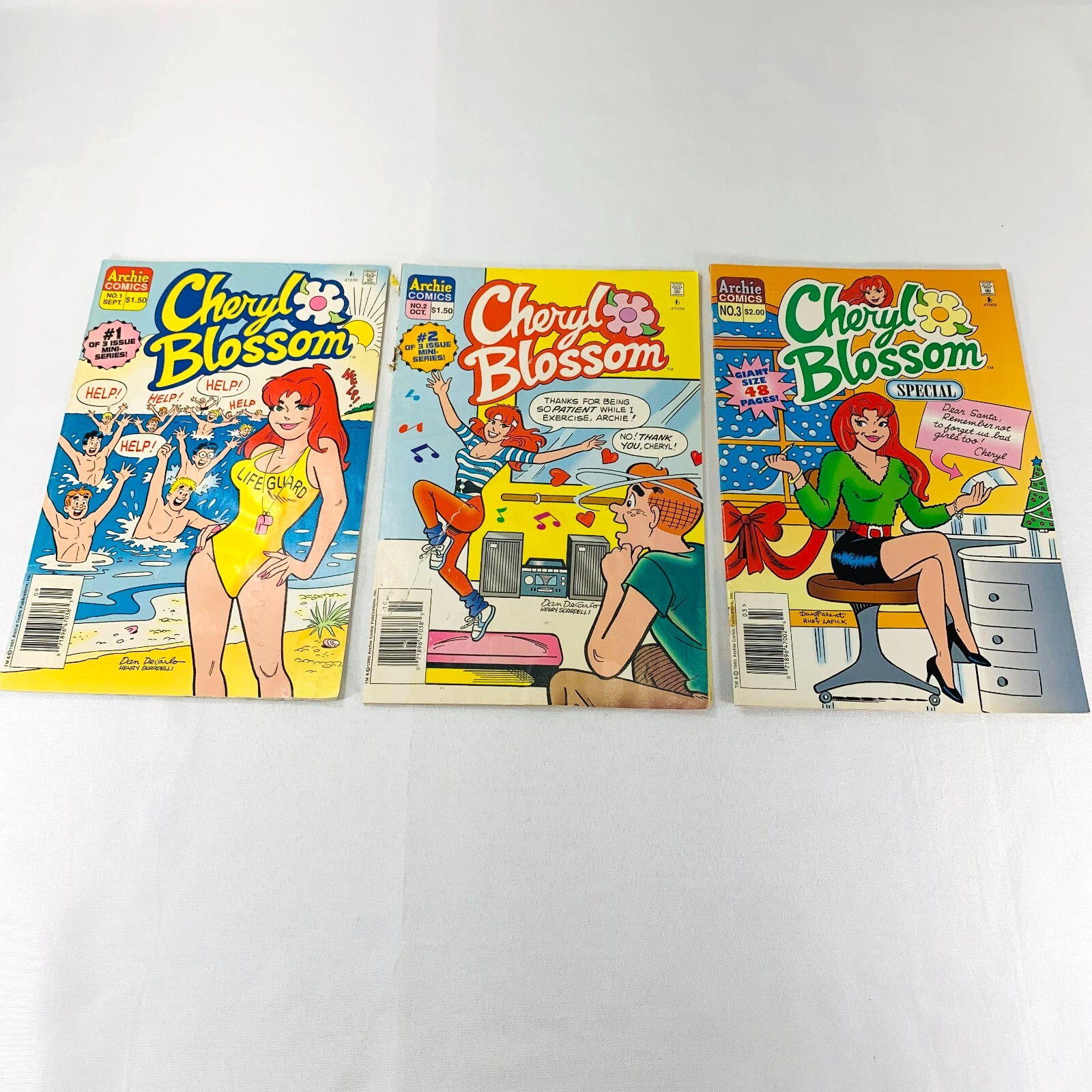 Cheryl Blossom Archie Comics 1995 Complete 3 Issue Mini Series # 1 2 3 READ INFO