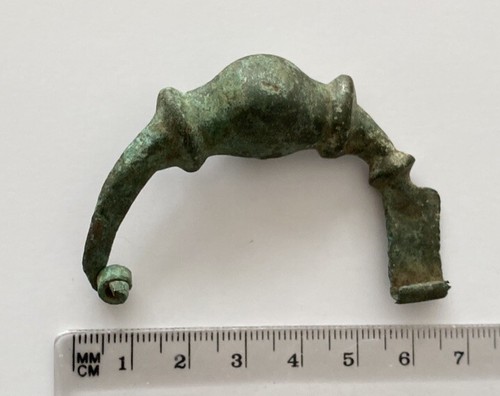 FRIGIO ANTIGUO. BROCHE GRANDE DE BRONCE QUE DATA DE LOS SIGLOS 8-7 a.C. - Imagen 8 de 8