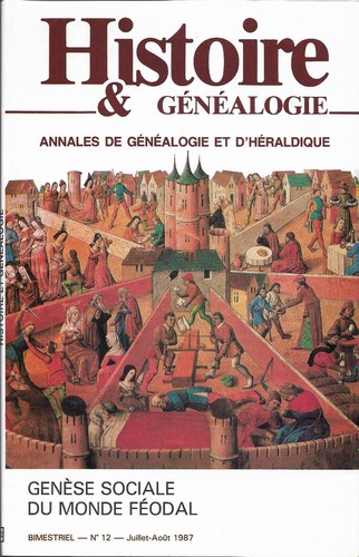 GESCHICHTE & GENEALOGIE Nr. 12/1987 = Feudalwelt + Roubaix + Monaco - Bild 1 von 3