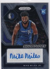 Panini Prizm Basketball 2023-24 No. RSI-MMJ Mike Miles Jr. Auto Rookie