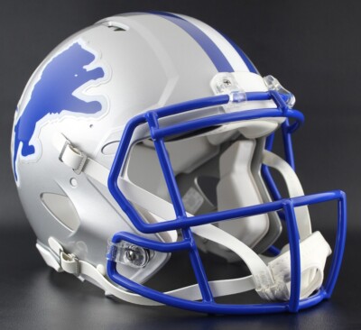 DETROIT LIONS 1984-2002 NFL Throwback Riddell Speed REPLICA Football Helmet  | eBay