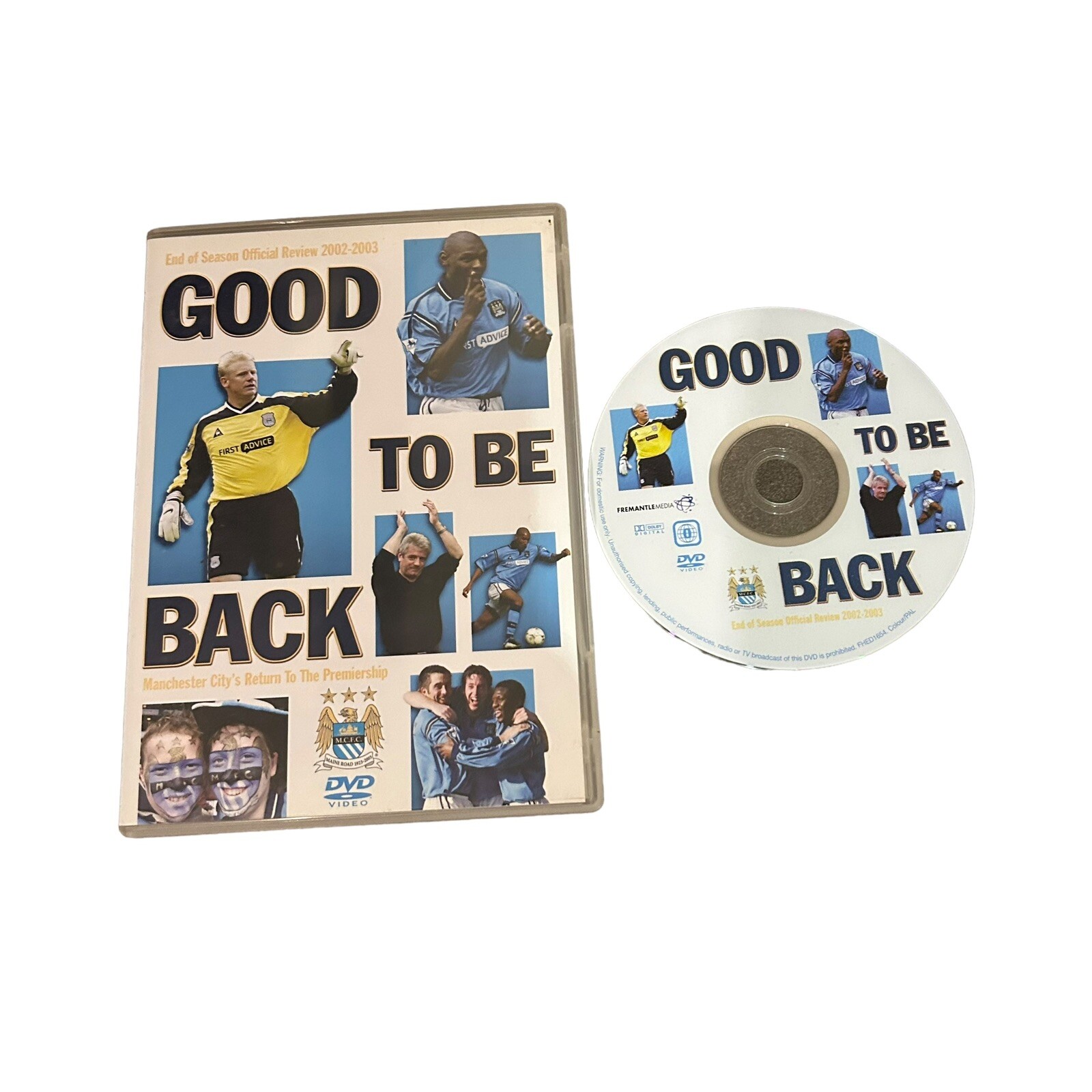 Manchester City: End of Season Review 2002/2003 - Good to Be Back DVD (2003)