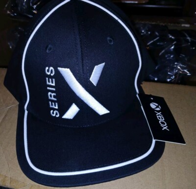 ++ LIMITED EDITION ++ Microsoft Xbox Series X Embroidered Snapback Cap (Black)