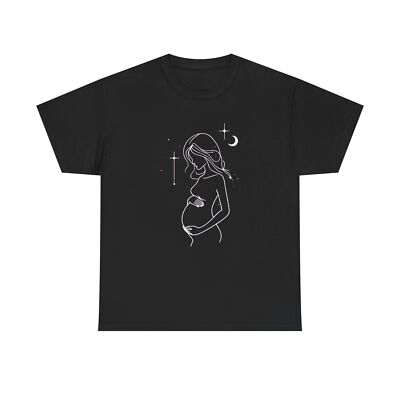 Pregnant Expecting Mother Unisex Tee - Baby Bump Pregnancy Reveal Shirt