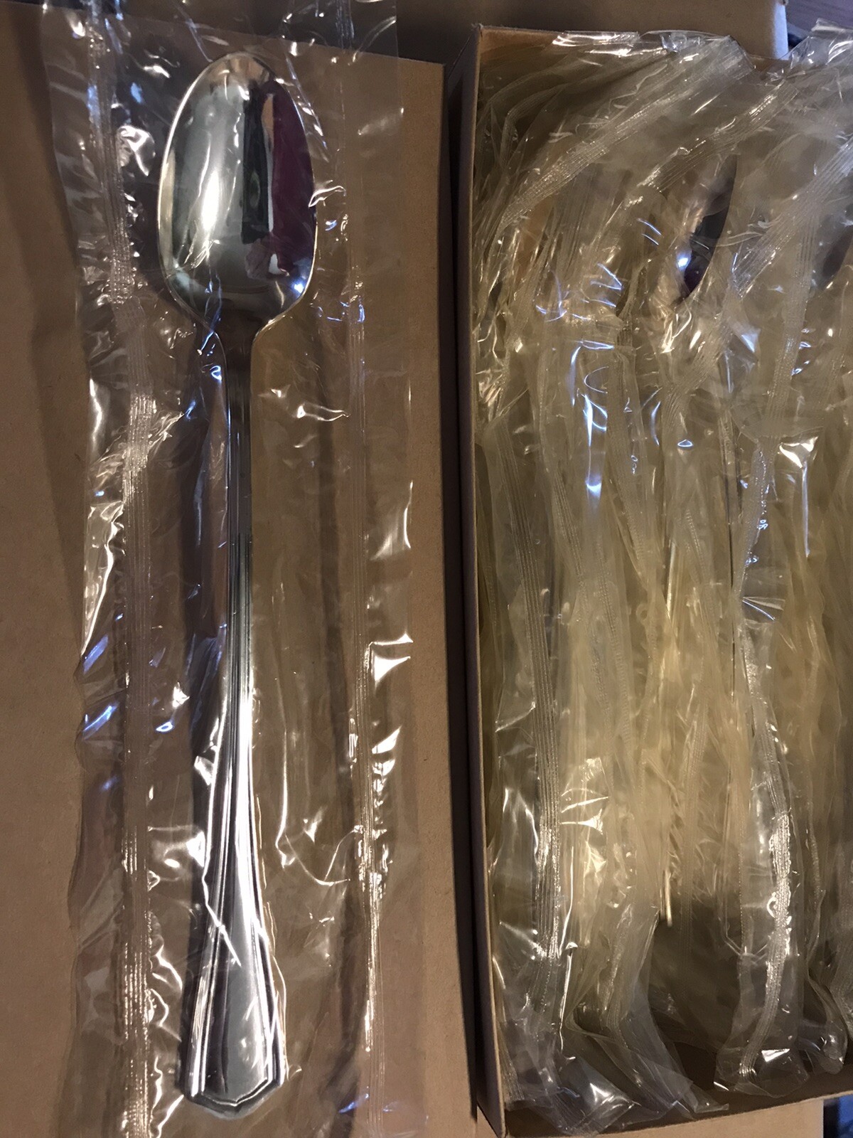oneida Restaurant flatware ETON 3DZ / TALL Beverage SPOONS/ Tea Spoons