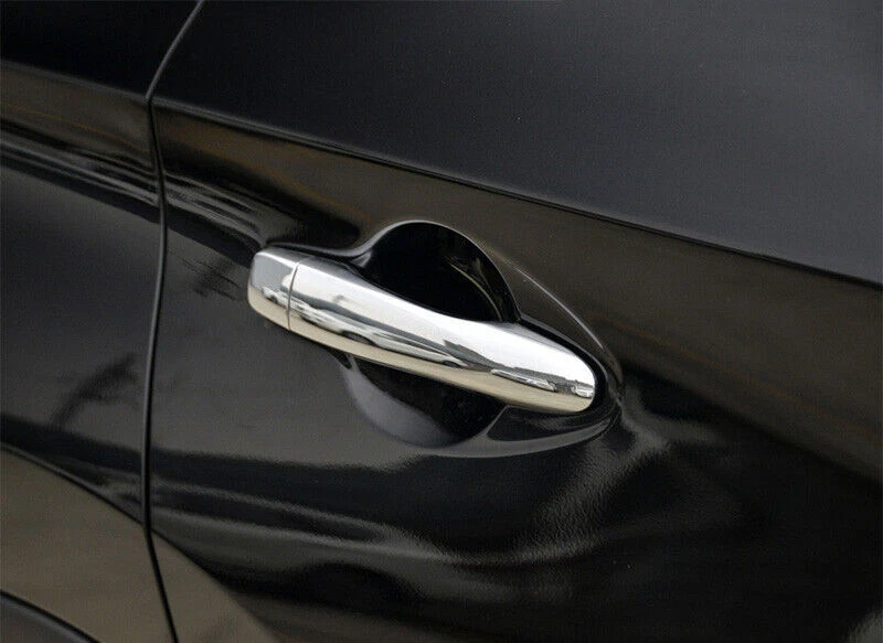 For Nissan Murano 2015-2021 Carbon Fiber Steel Outside Door Bowl Cup Cover Trim Foto 3 de 4