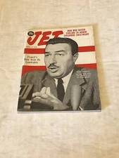JET MAGAZINE April 6 1961 Adam Clayton Powell's new roll  &  Many other articles