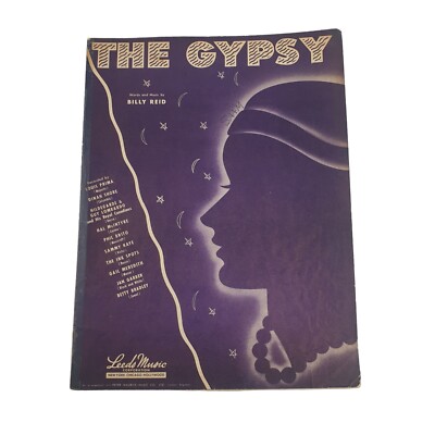 The Gypsy 1946 Vintage Sheet Music Piano Voice Guitar Easy Listening