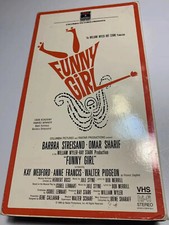 Funny Girl VHS Barbra Streisand, Omar Sharif, Walter Pidgeon