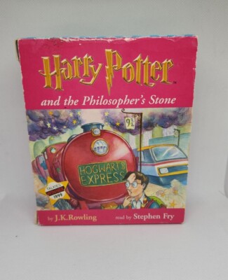 Harry Potter & the Philosopher's Stone 6 Cassette Stephen Fry Audio Book
